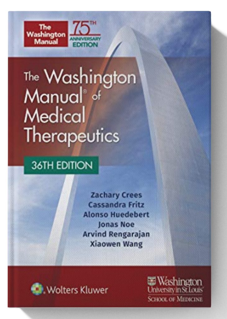 The Washington Manual Of Medical Therapeutics Paperback 36th Edition ...