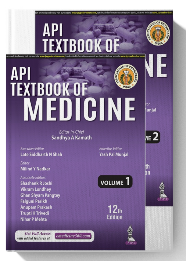 API Textbook of Medicine (2 Volumes) 12th Edition