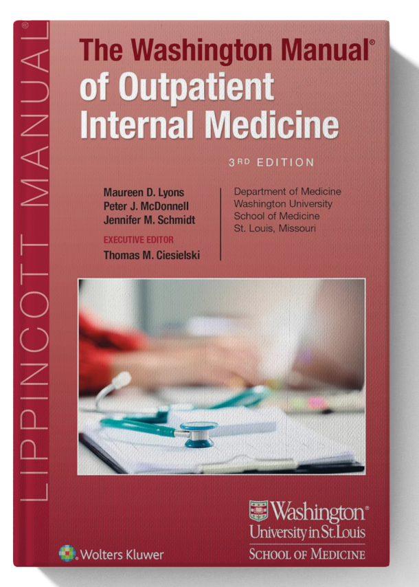 The Washington Manual of Outpatient Internal Medicine 3rd Edition